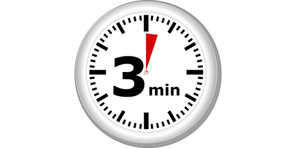 3-minuten check